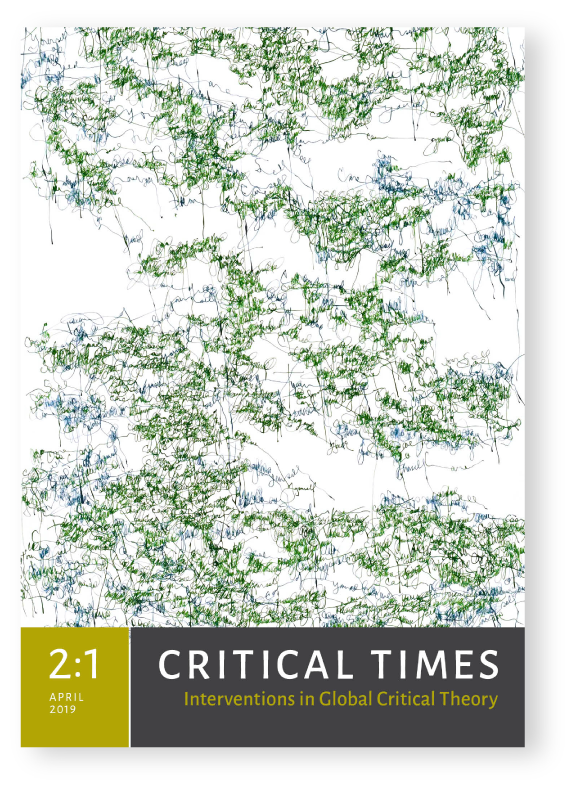 Critical Times 2:1 cover
