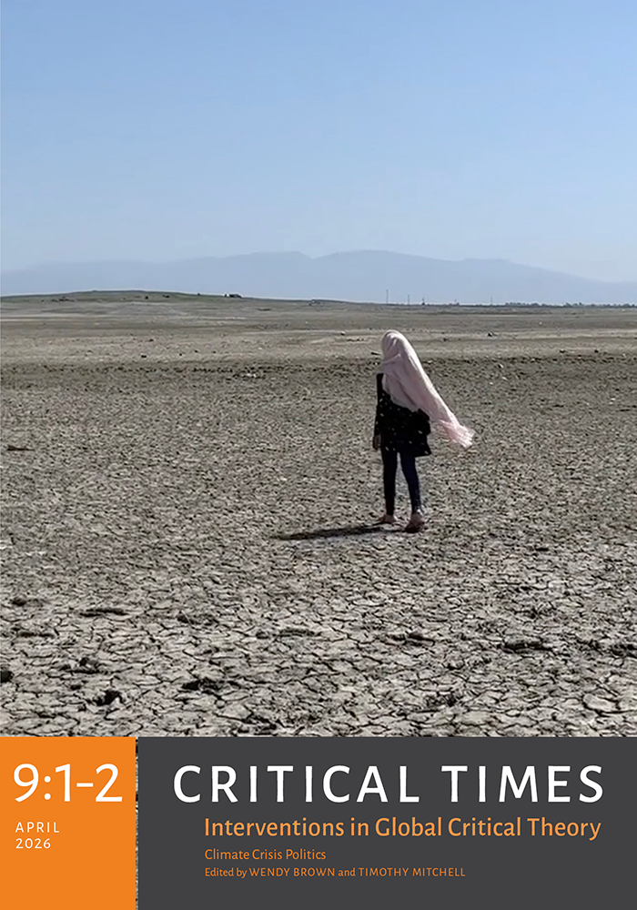 Critical Times 3:2 Cover